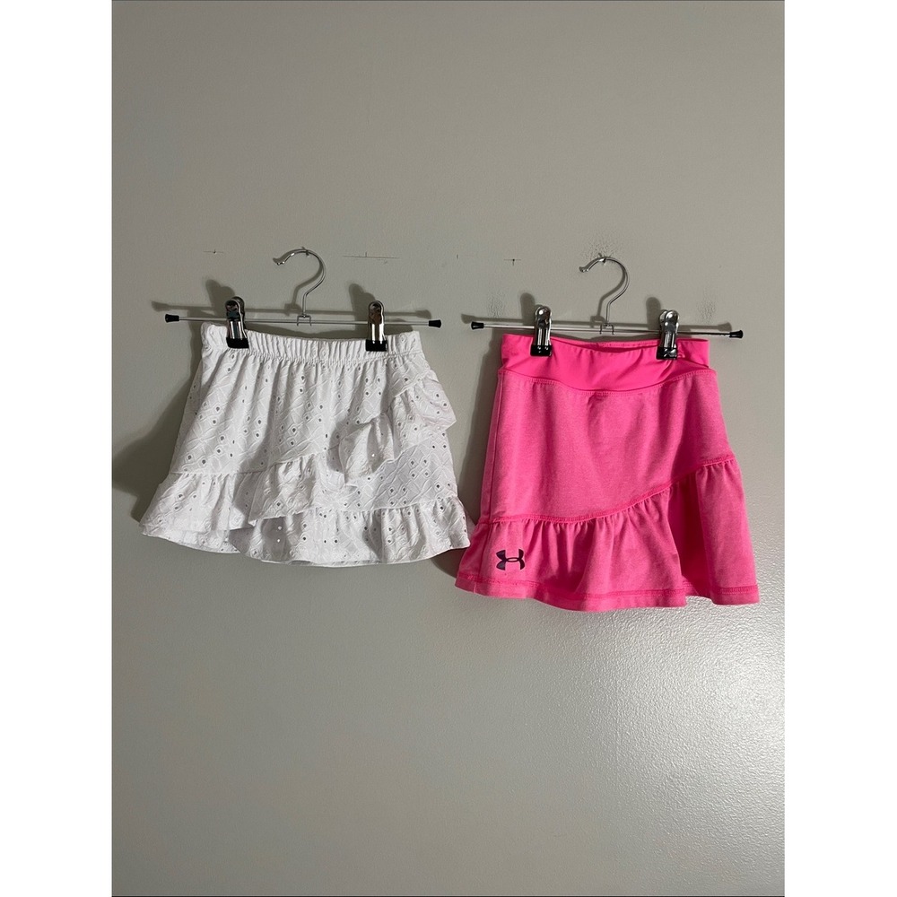 Under Armour Wonder Nation Skorts Eyelet Athletic XS 4-5 Girls Bundle